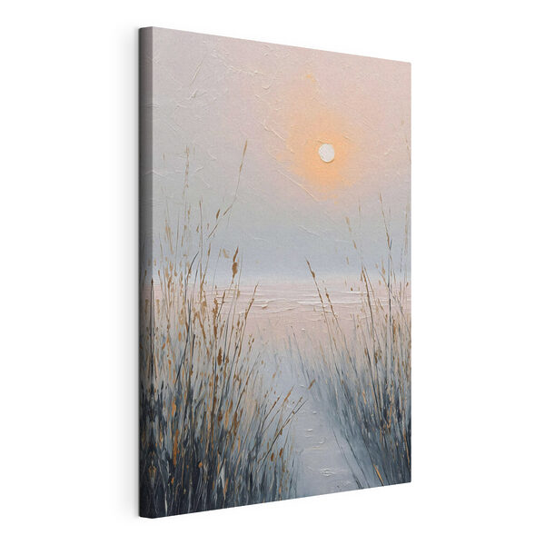Canvas Schilderijen De zon boven een meer (Artikelnummer: s49236) Canvas Schilderijen Canvas Schilderijen De zon boven een meer (Artikelnummer: s49236)