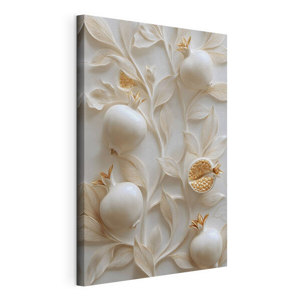 Canvas Schilderijen Elegante inrichting met granaatappelmotieven (Artikelnummer: s49238) Canvas Schilderijen Canvas Schilderijen Elegante inrichting met granaatappelmotieven (Artikelnummer: s49238)
