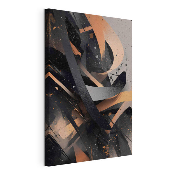 Canvas Schilderijen Dynamische vormen in ingetogen kleuren (Artikelnummer: s49247) Canvas Schilderijen Canvas Schilderijen Dynamische vormen in ingetogen kleuren (Artikelnummer: s49247)