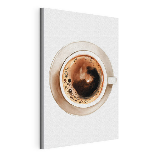 Canvas Schilderijen Een kopje koffie op een schoteltje (Artikelnummer: s49339) Canvas Schilderijen Canvas Schilderijen Een kopje koffie op een schoteltje (Artikelnummer: s49339)