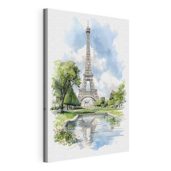 Canvas Schilderijen Aquarel van een toren (Artikelnummer: s49424) Canvas Schilderijen Canvas Schilderijen Aquarel van een toren (Artikelnummer: s49424)