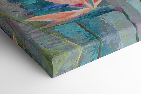 Painting of flowers and leaves Painting of flowers and leaves