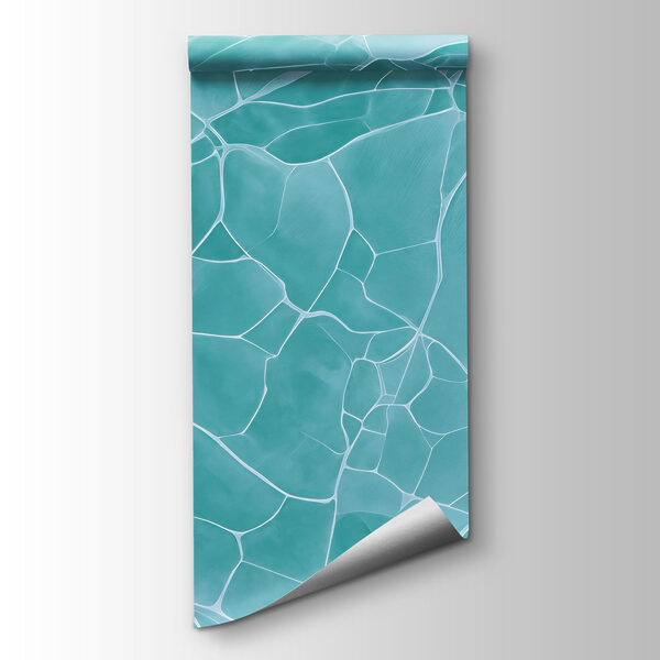 Serene turquoise abstract background design