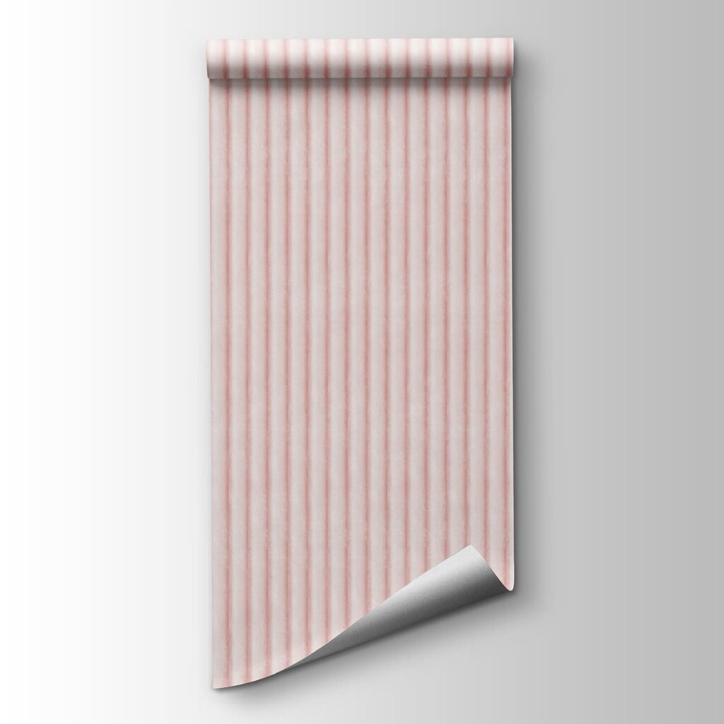 Subtle lines create soft visual rhythm