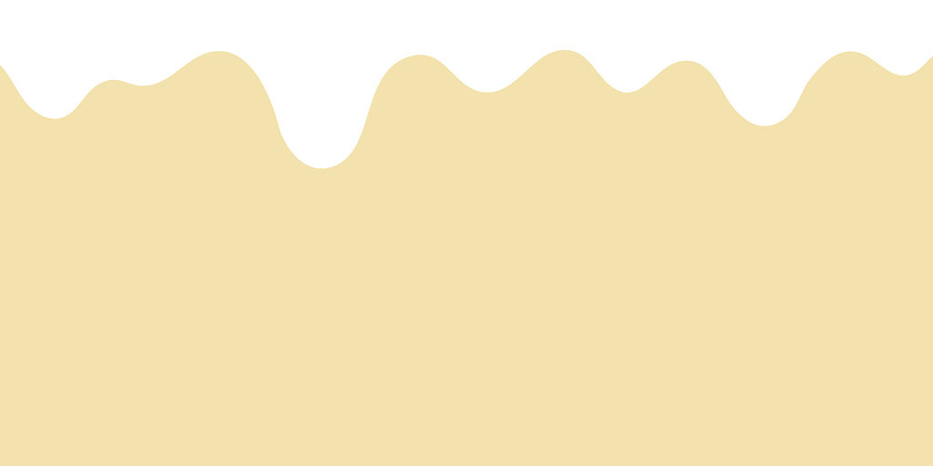 White liquid flowing down