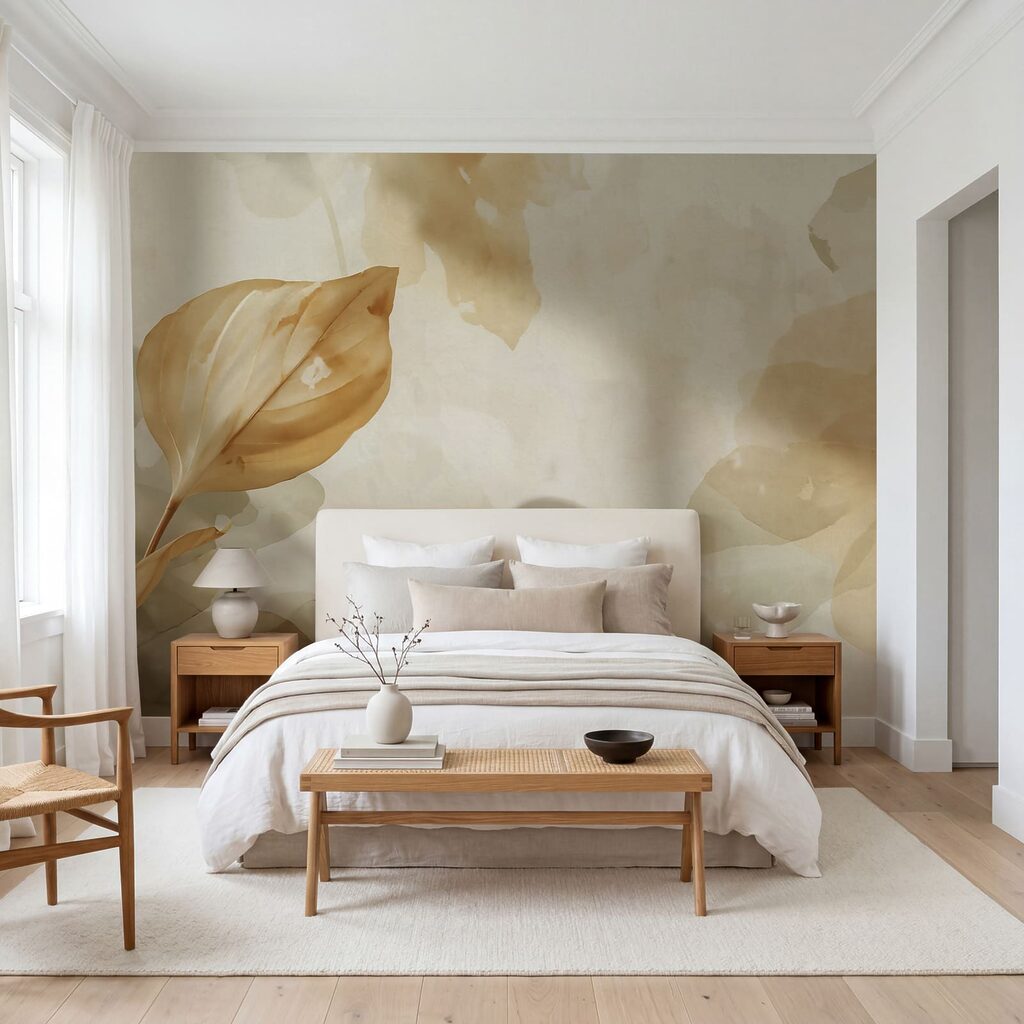 Blad aan de muur