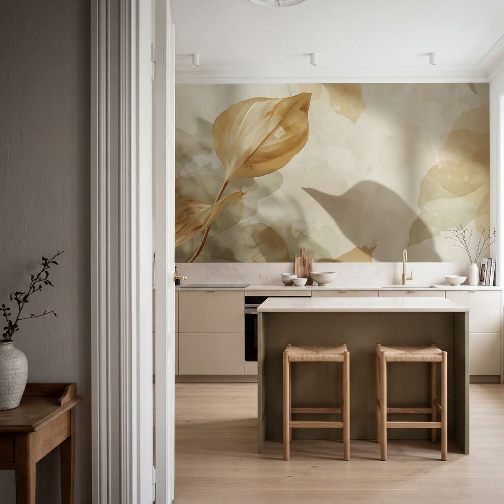 Blad aan de muur