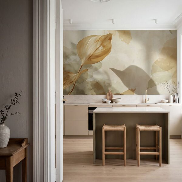 Blad aan de muur