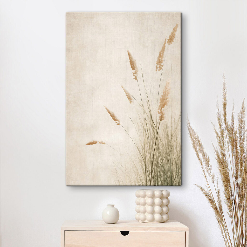 Delicate grass swaying in the breeze Delicate grass swaying in the breeze