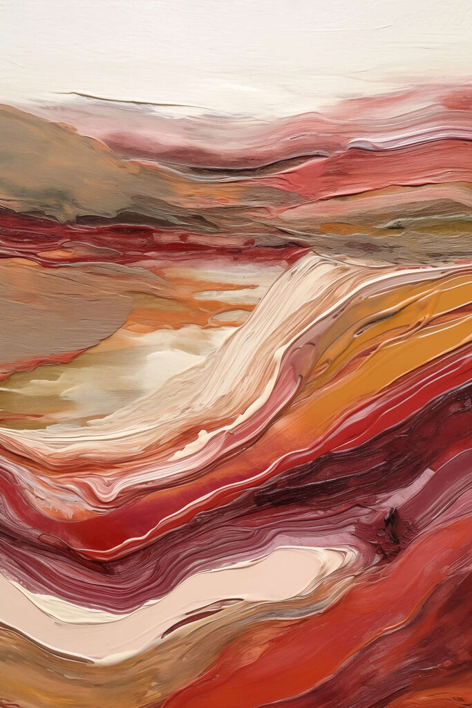 Painting of a landscape Painting of a landscape