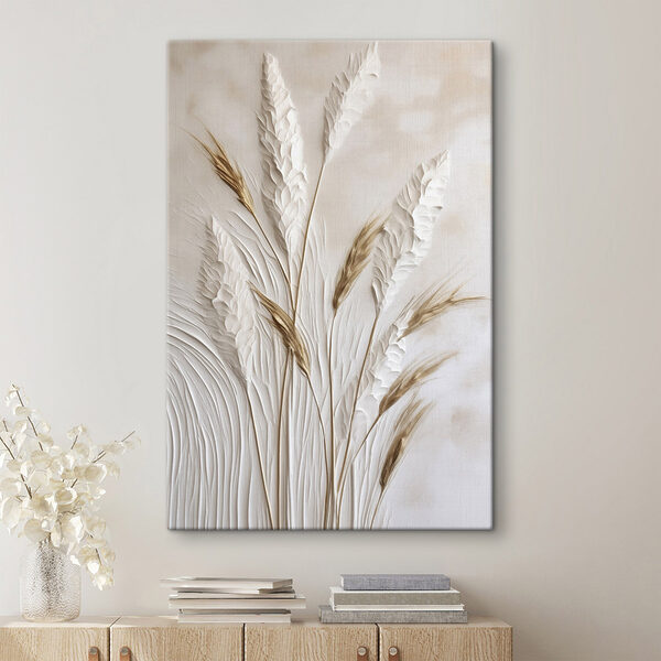 Delicate strokes in soft earth tones Delicate strokes in soft earth tones