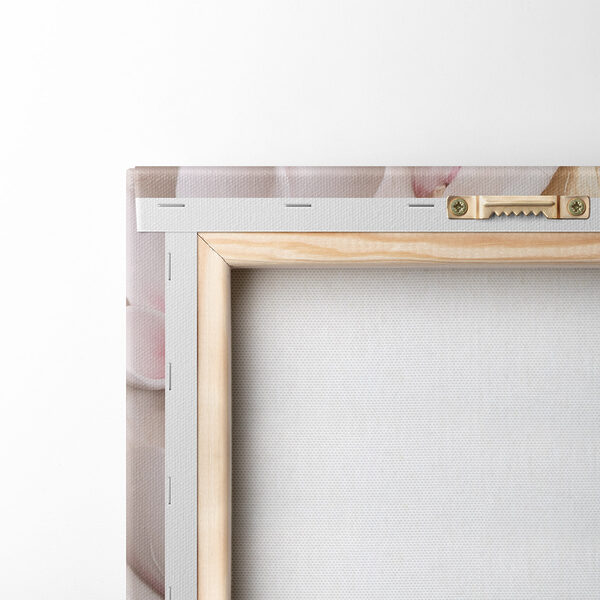 White and pink flowers on a marble surface White and pink flowers on a marble surface