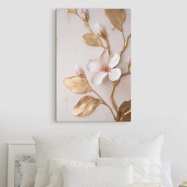 Delicate floral design with soft hues Delicate floral design with soft hues