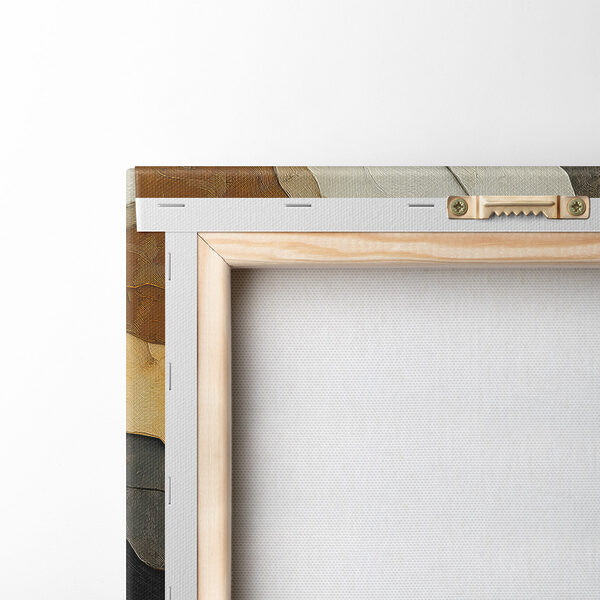 - Waves of muted natural tones