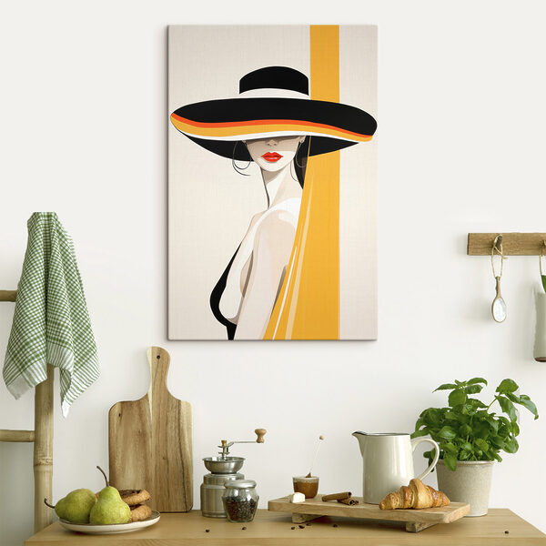 Woman wearing a hat Woman wearing a hat