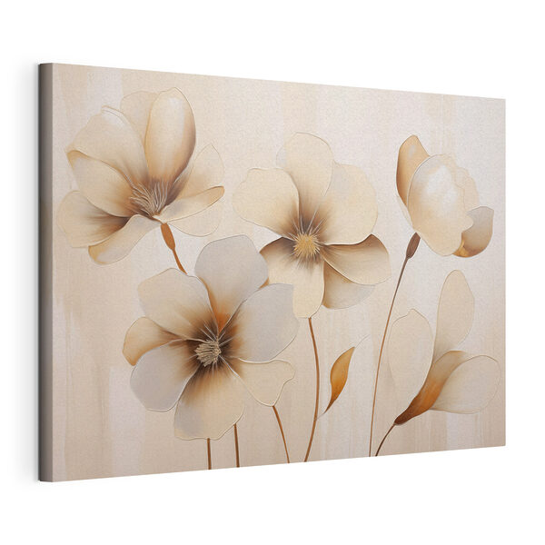 Canvas Schilderijen Elegante bloemmotieven in zachte tinten (Artikelnummer: s50259) Canvas Schilderijen Canvas Schilderijen Elegante bloemmotieven in zachte tinten (Artikelnummer: s50259)