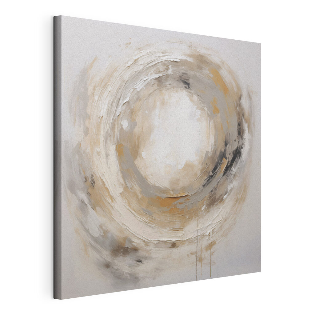Painting of a circle Painting of a circle