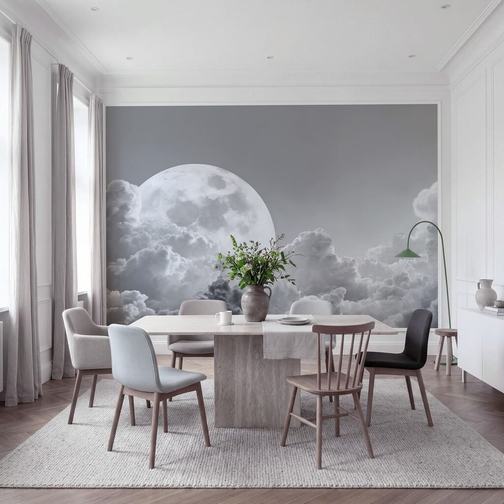 Volle maan aan de hemel Volle maan aan de hemel