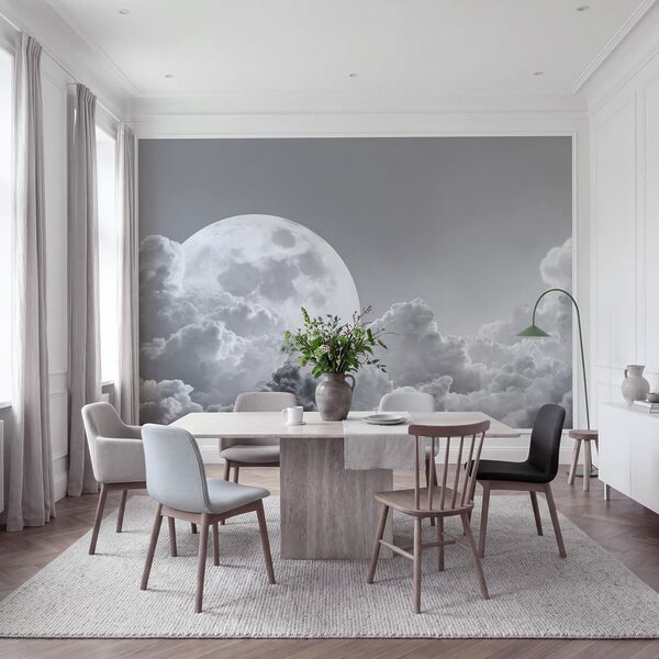 Volle maan aan de hemel Volle maan aan de hemel