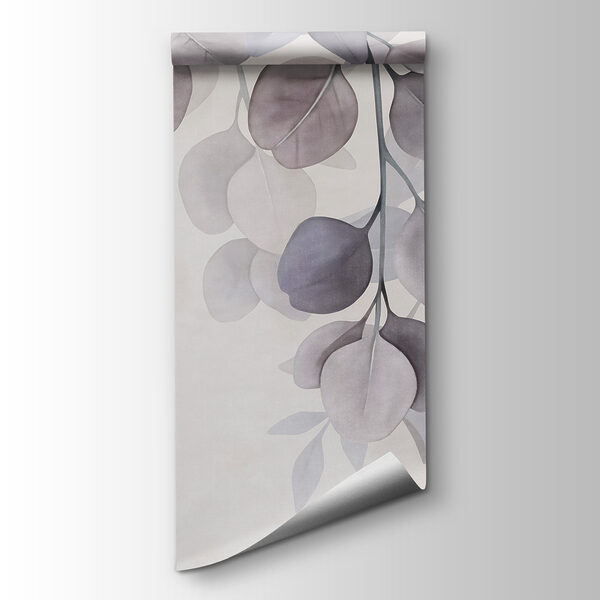 Soft pastels with delicate foliage design Soft pastels with delicate foliage design