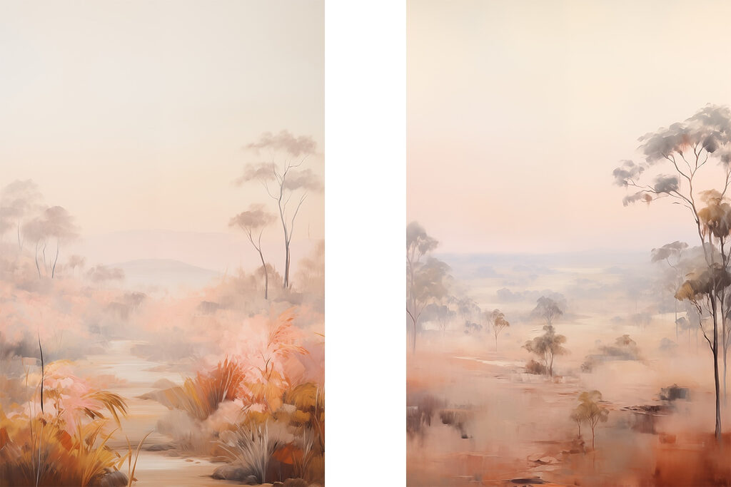 Painting of a landscape