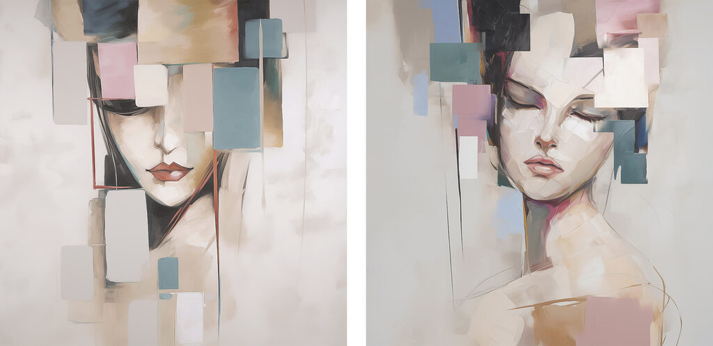 Painting of a woman