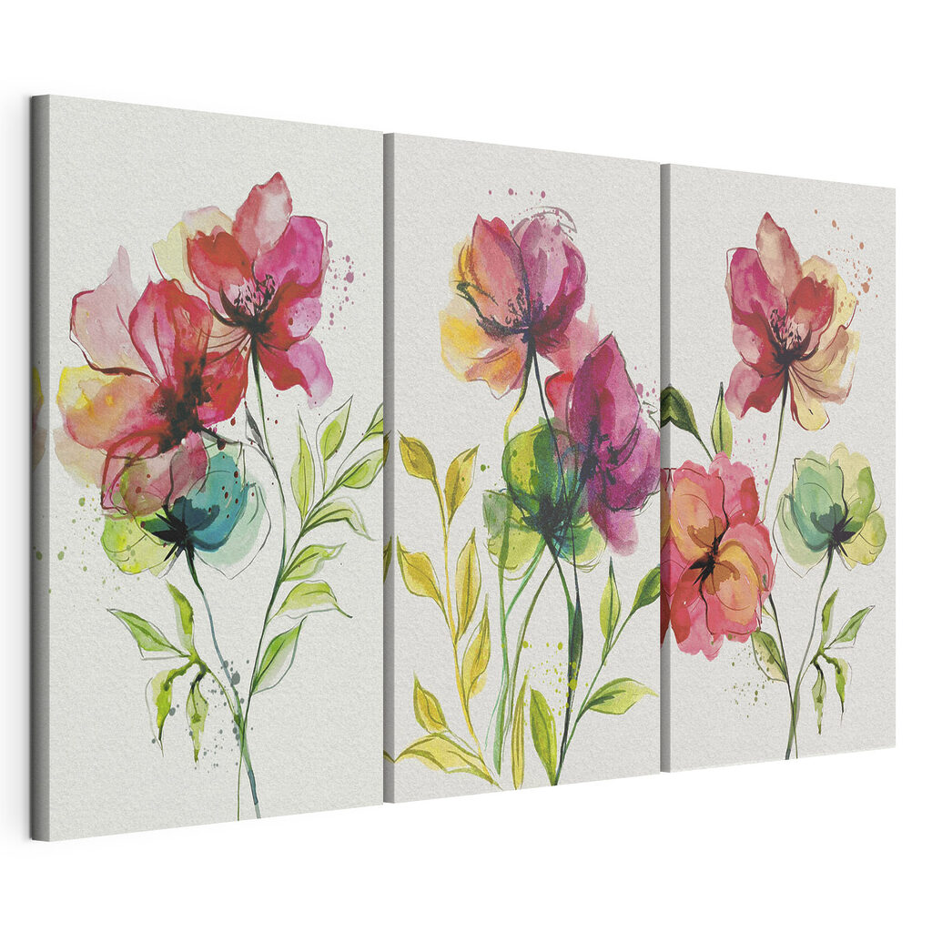 Collage of flowers Collage of flowers