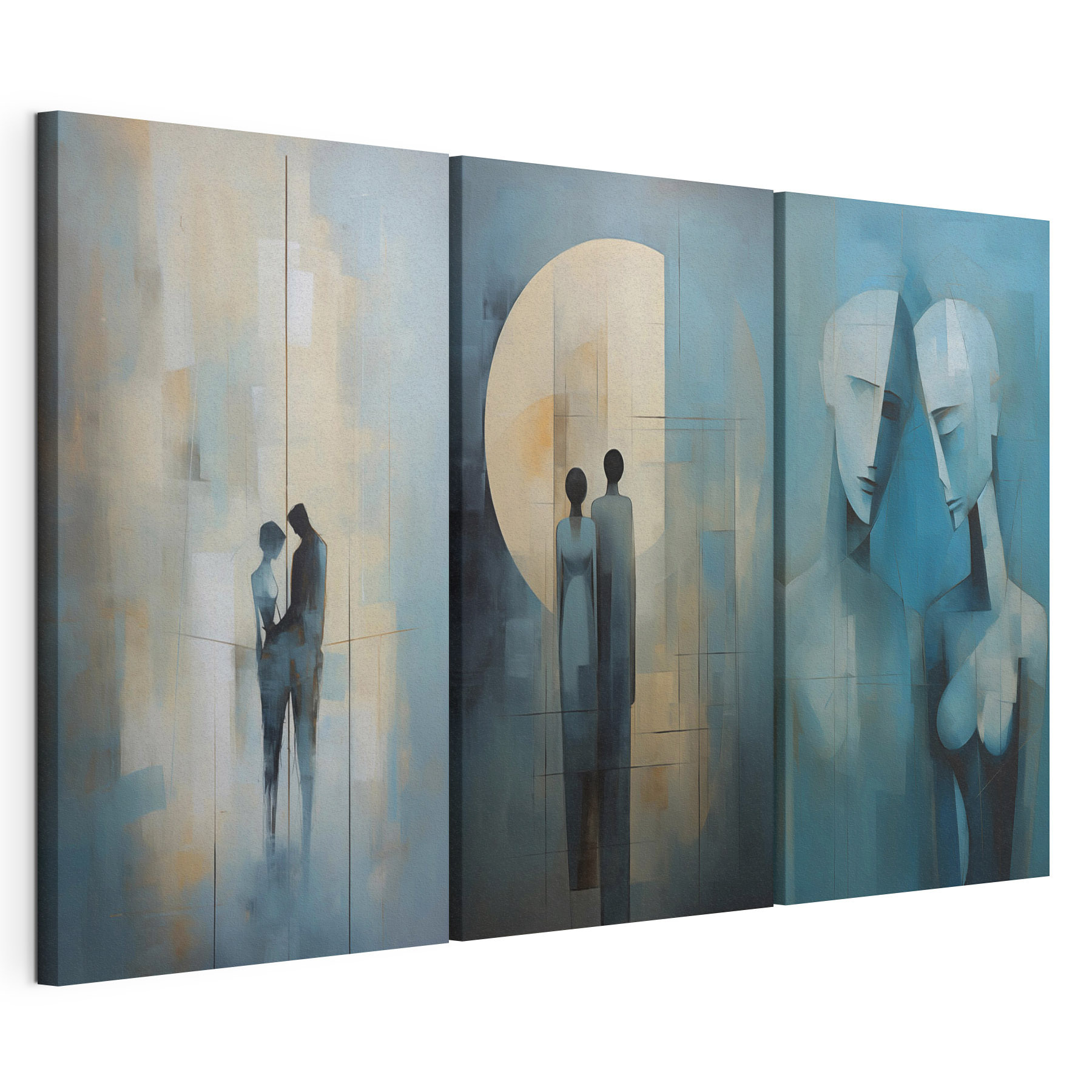 Painting of two people