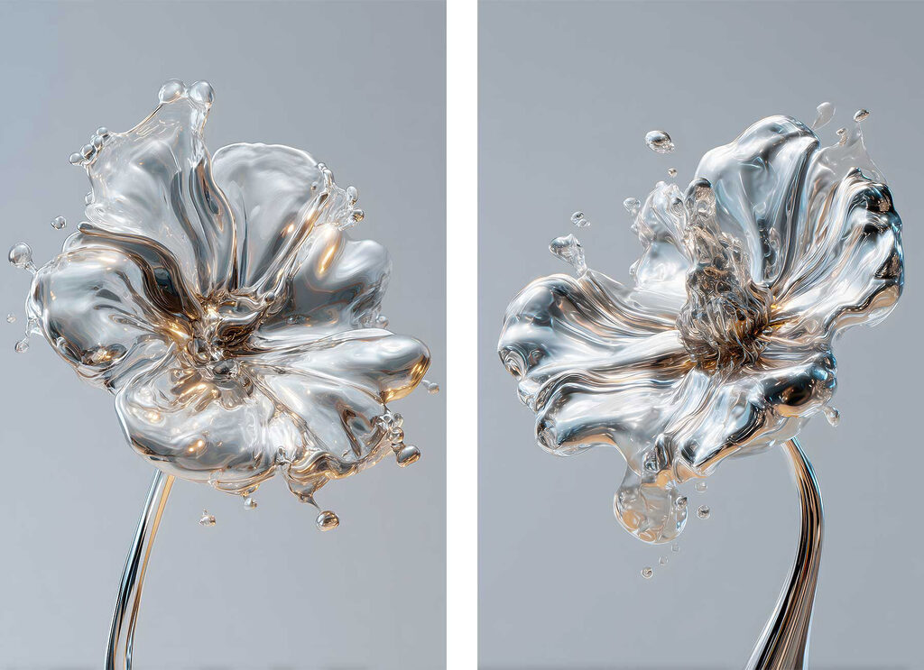 - Fluid elegance in motion - Fluid elegance in motion