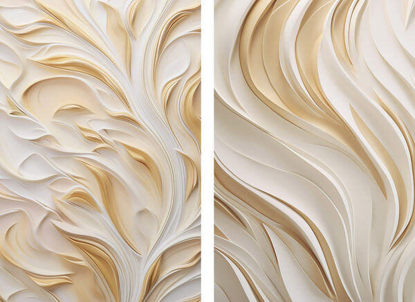Flowing Lines with Soft Tones Flowing Lines with Soft Tones