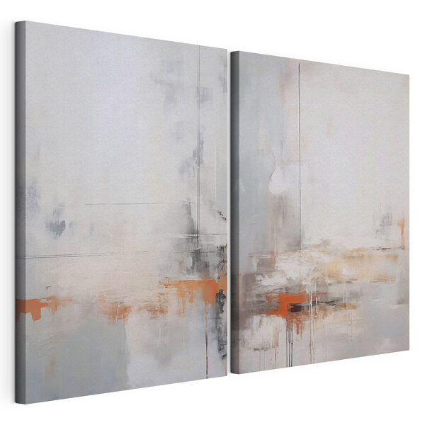 Modulaire canvasprint Twee kunstwerken