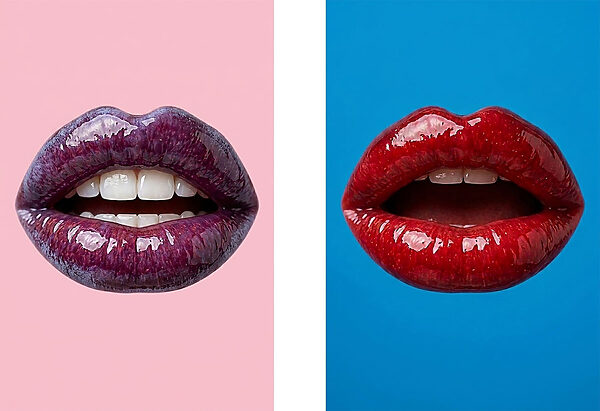 Bold colors, vibrant lips speak volumes Bold colors, vibrant lips speak volumes