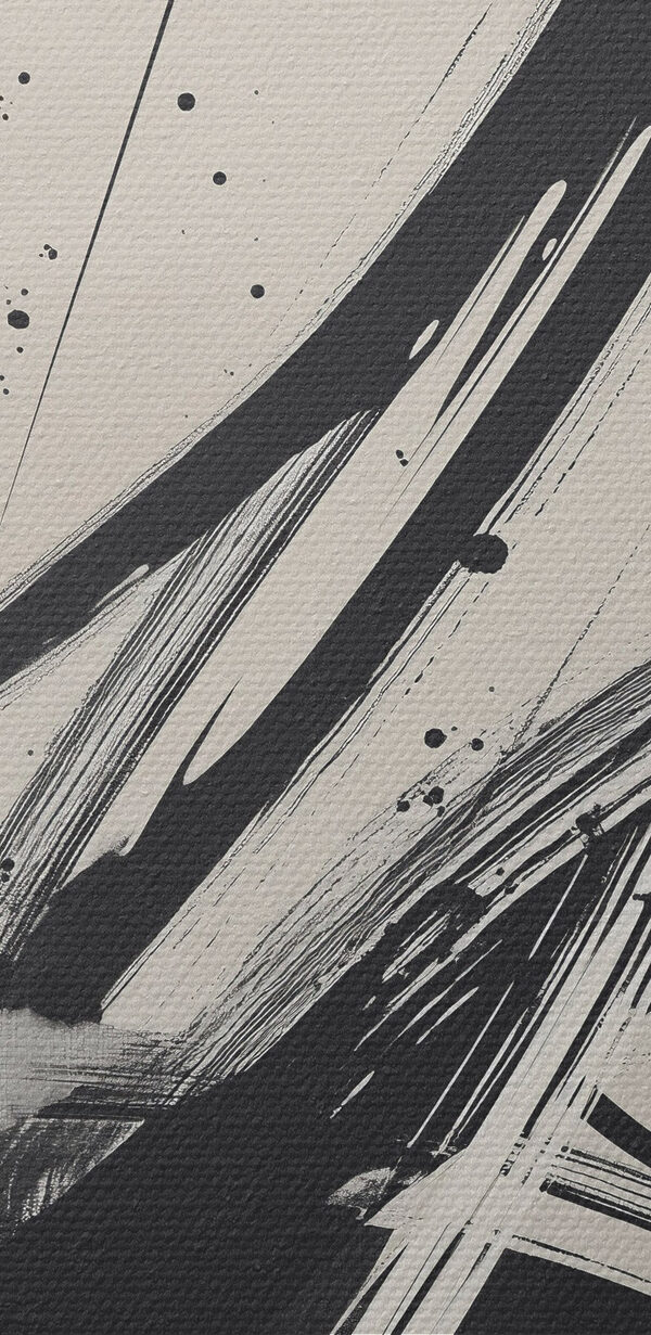 Black and white image of a swirly design Black and white image of a swirly design