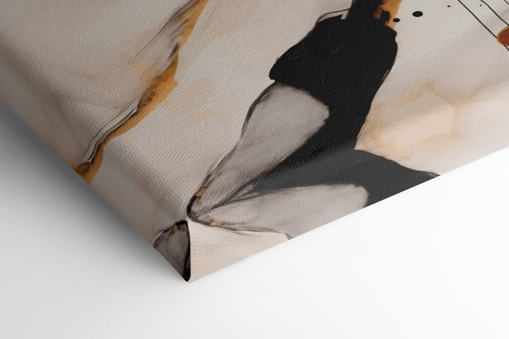 - Abstract forms in soothing tones