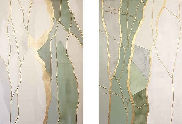 Elegant lines and soft colors Elegant lines and soft colors