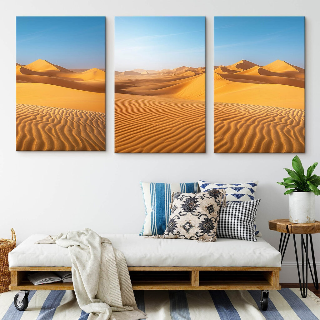 Group of sand dunes Group of sand dunes