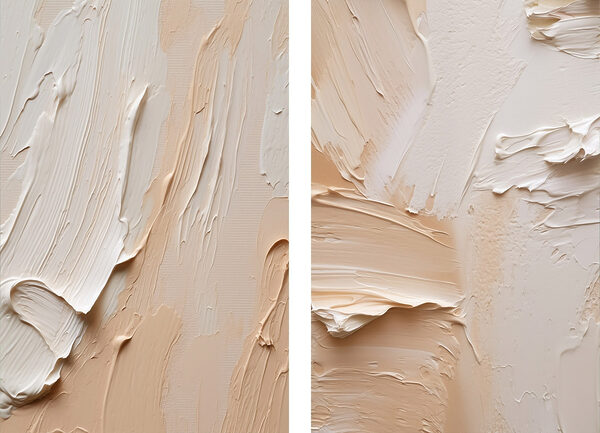 Abstract strokes in soft shades Abstract strokes in soft shades