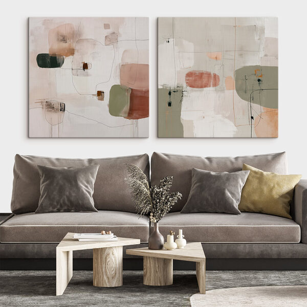 Painting of different colors