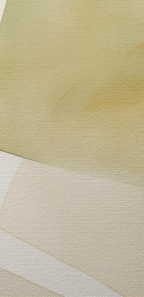 Soft hues and gentle shapes intertwine