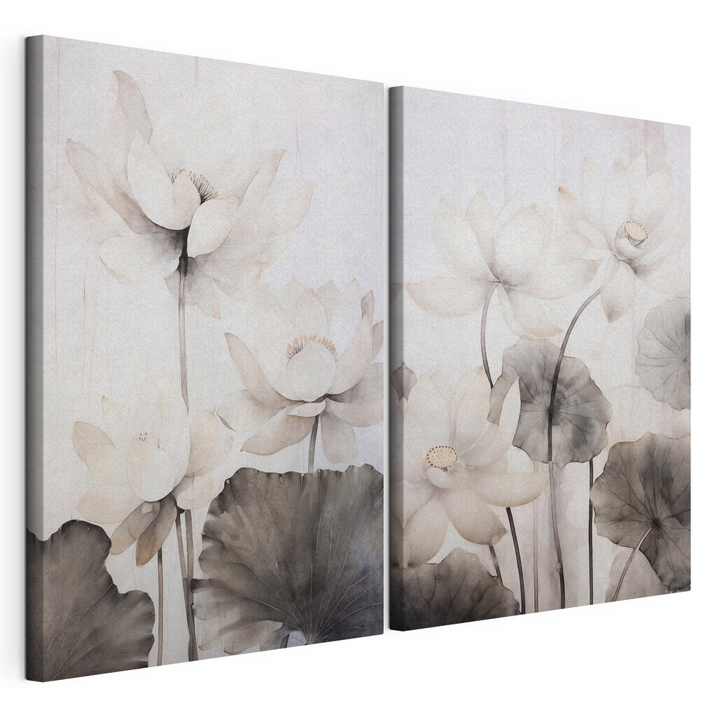 Delicate blooms in soft watercolor hues Delicate blooms in soft watercolor hues