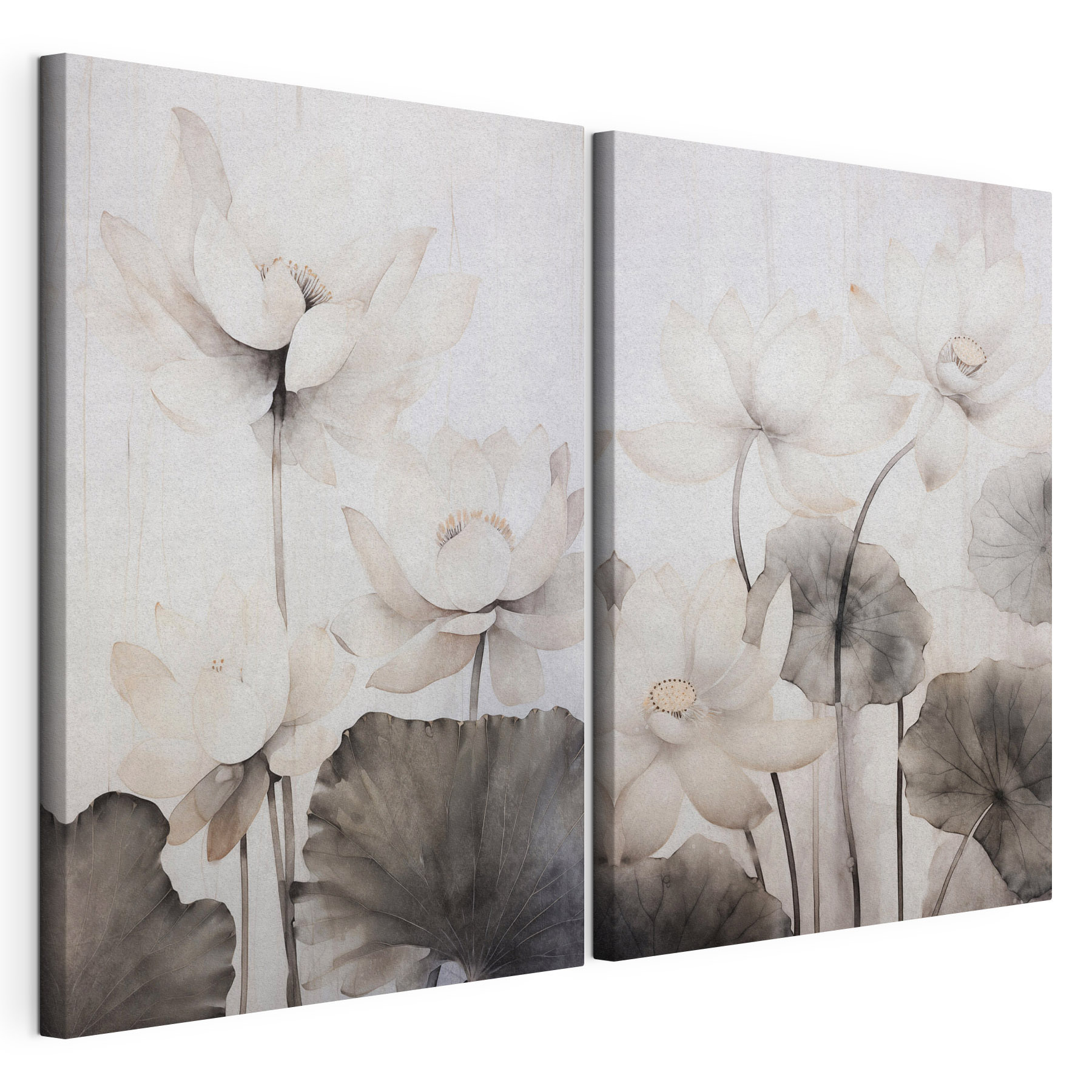 Delicate blooms in soft watercolor hues Delicate blooms in soft watercolor hues