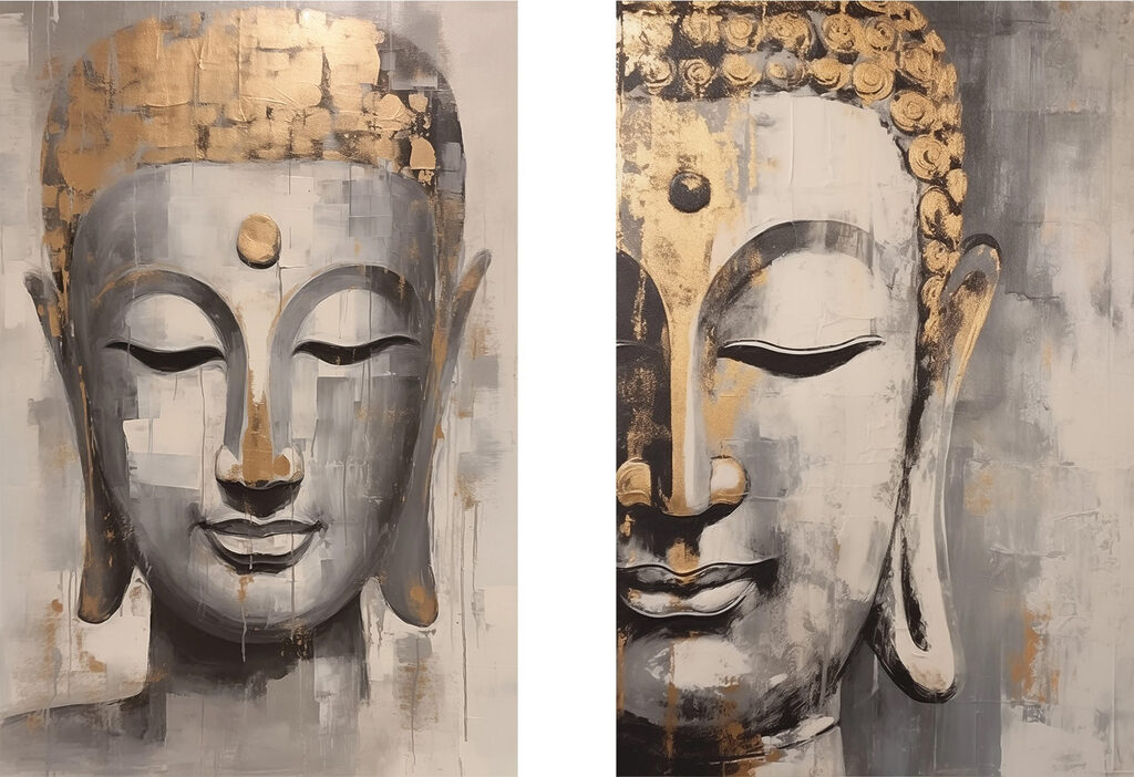 Painting of a buddha