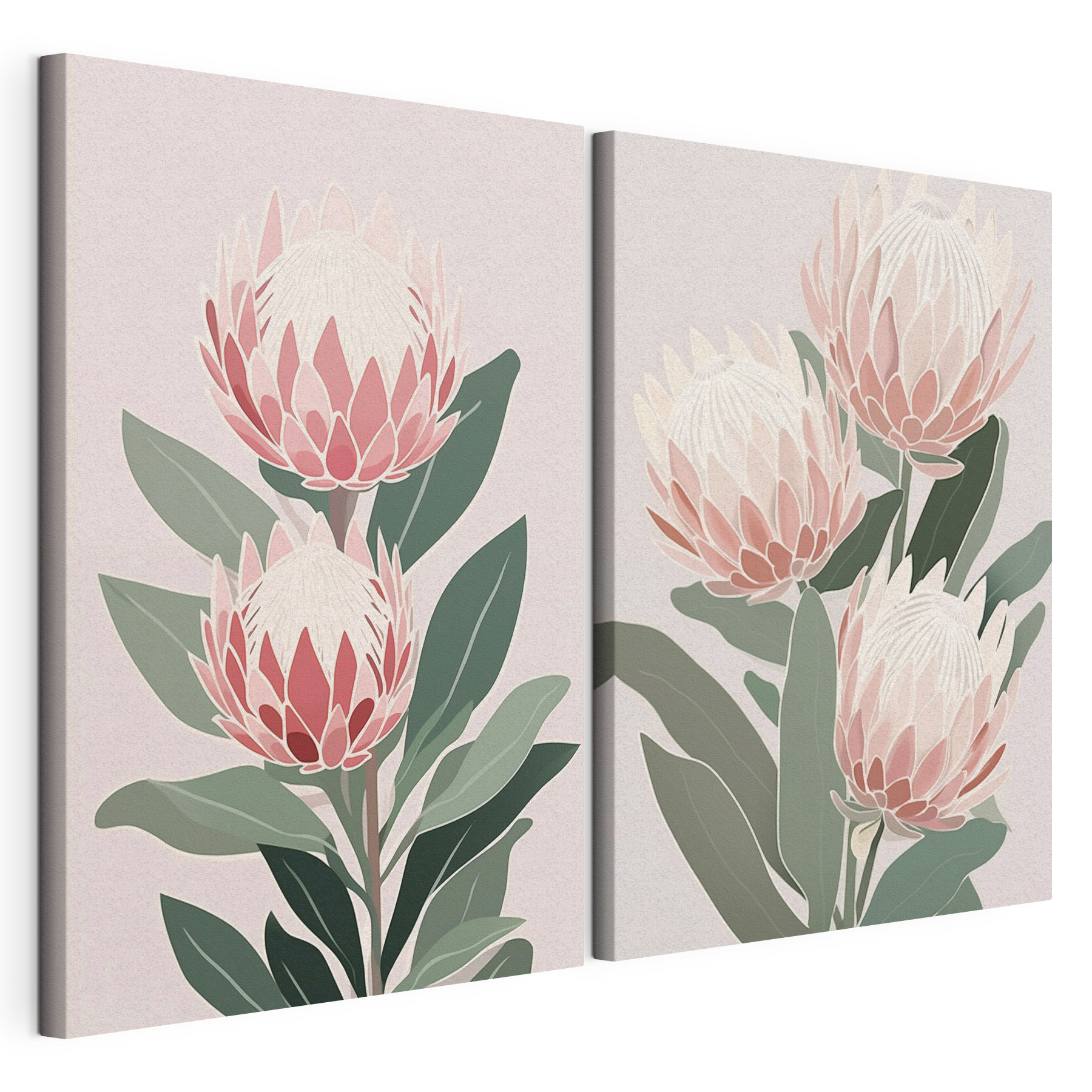 Delicate blooms in soft pastel hues Delicate blooms in soft pastel hues