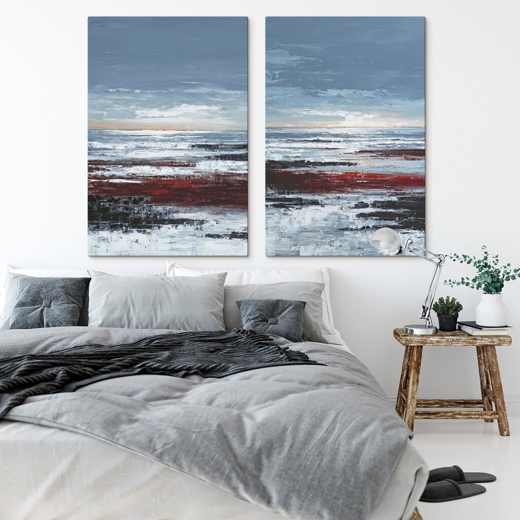Painting of a beach Painting of a beach