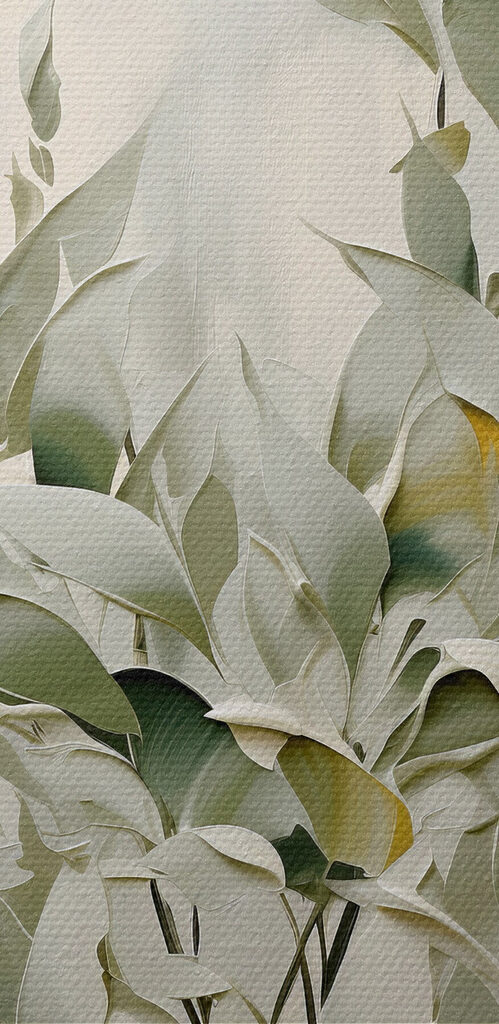 Painting of a plant Painting of a plant