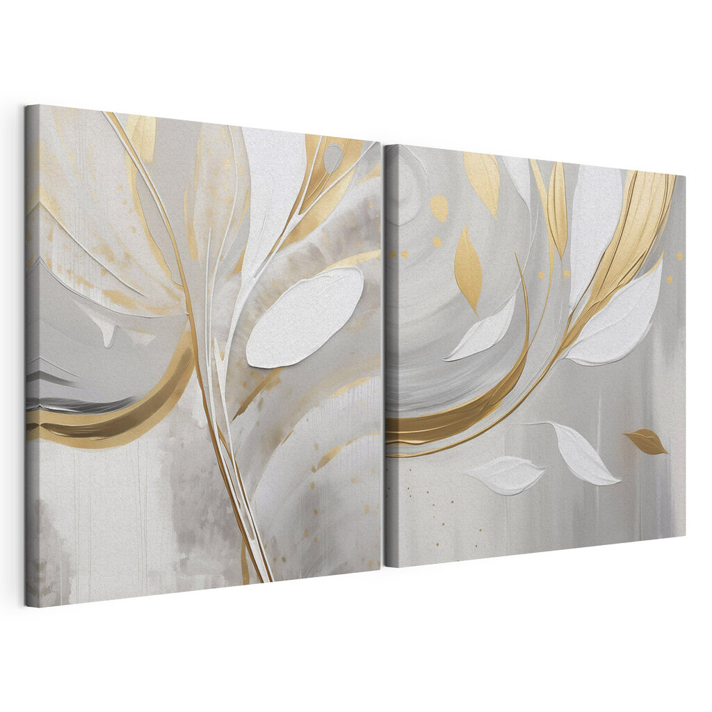 Elegant floral-inspired abstract artwork Elegant floral-inspired abstract artwork