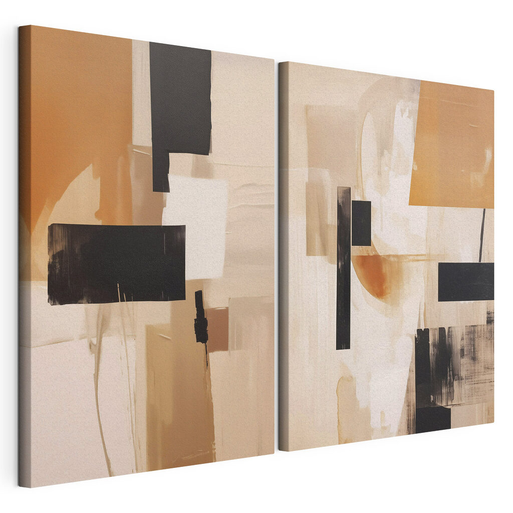 Painting of a couple of squares Painting of a couple of squares