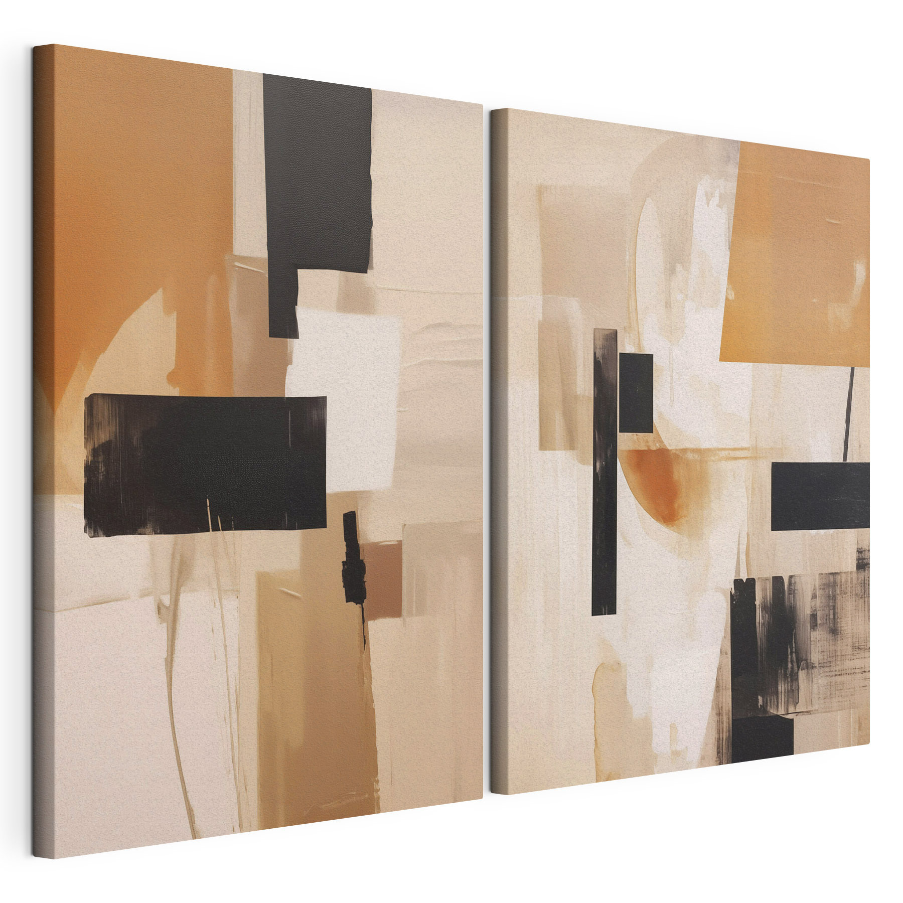 Painting of a couple of squares Painting of a couple of squares