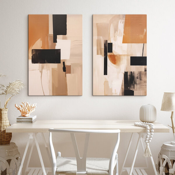 Painting of a couple of squares Painting of a couple of squares