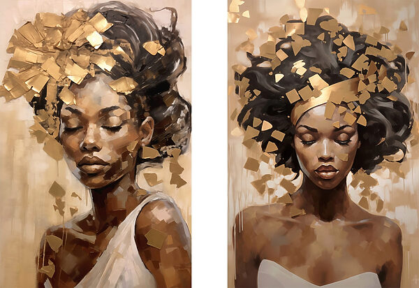 Serene beauty in artistic expression Serene beauty in artistic expression